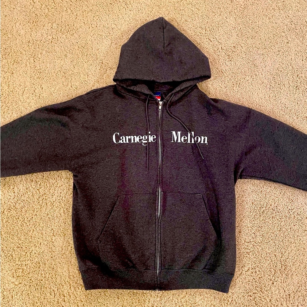 Carnegie Mellon CMU zipper hoodie